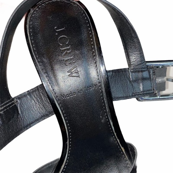 J. Crew Sydney Patent Leather Heeled Sandal size 6 - Picture 6 of 11
